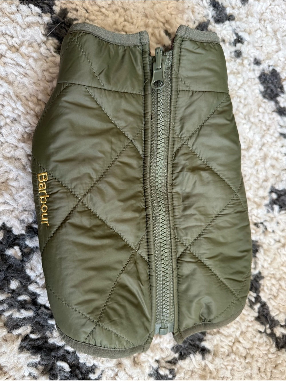Barbour reversible dog Jacket - Olive Green